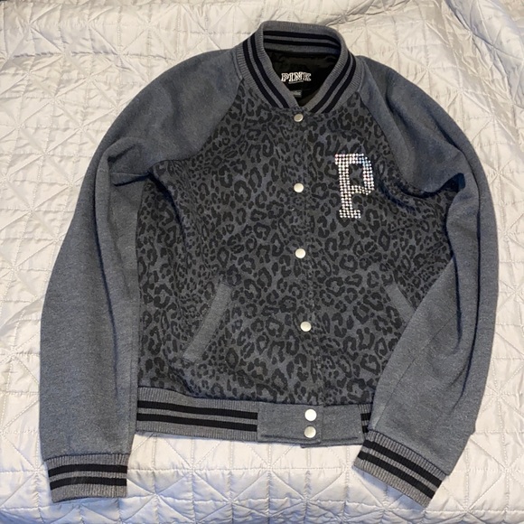 PINK Victoria's Secret Jackets & Blazers - Pink Varsity Jacket